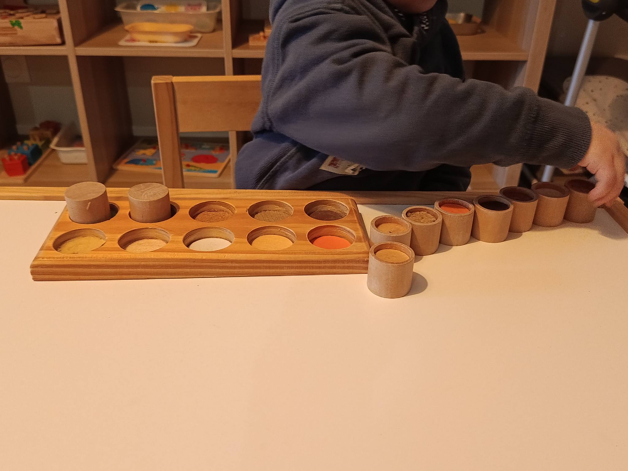 Atelier tri de couleurs