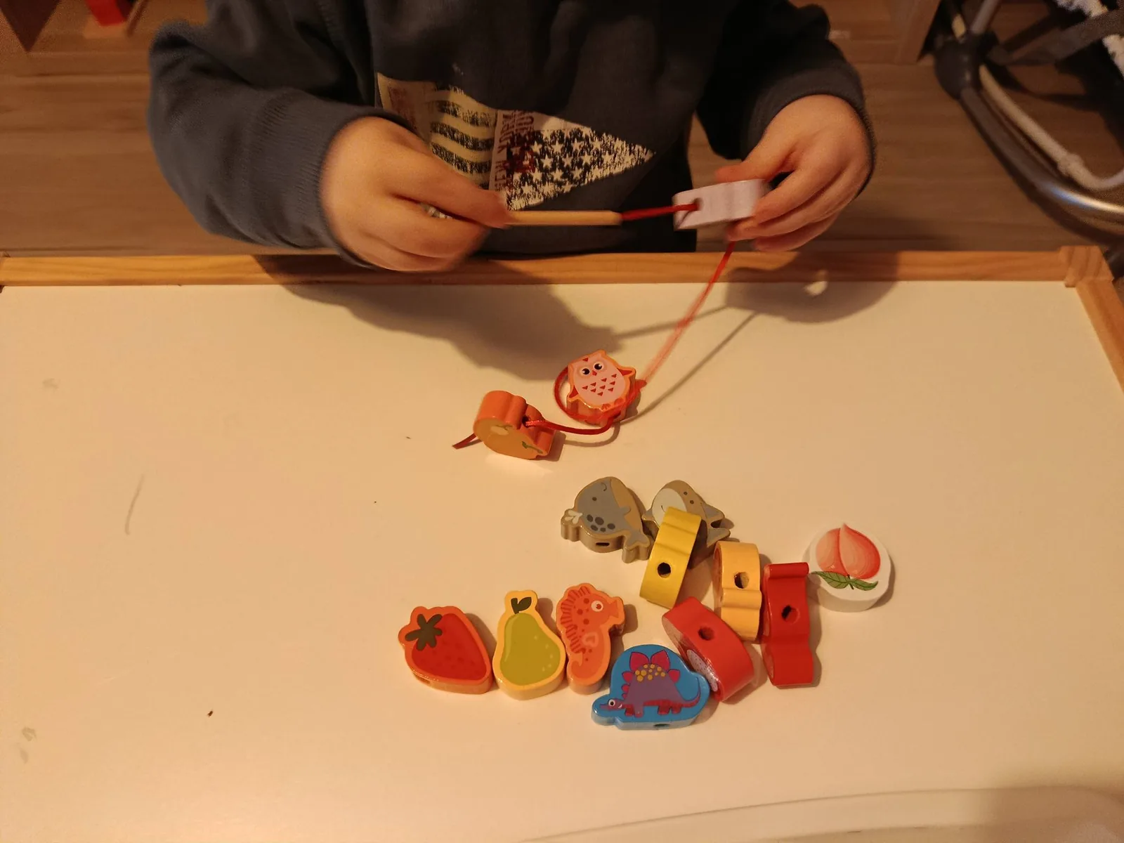 Motricité fine : perles