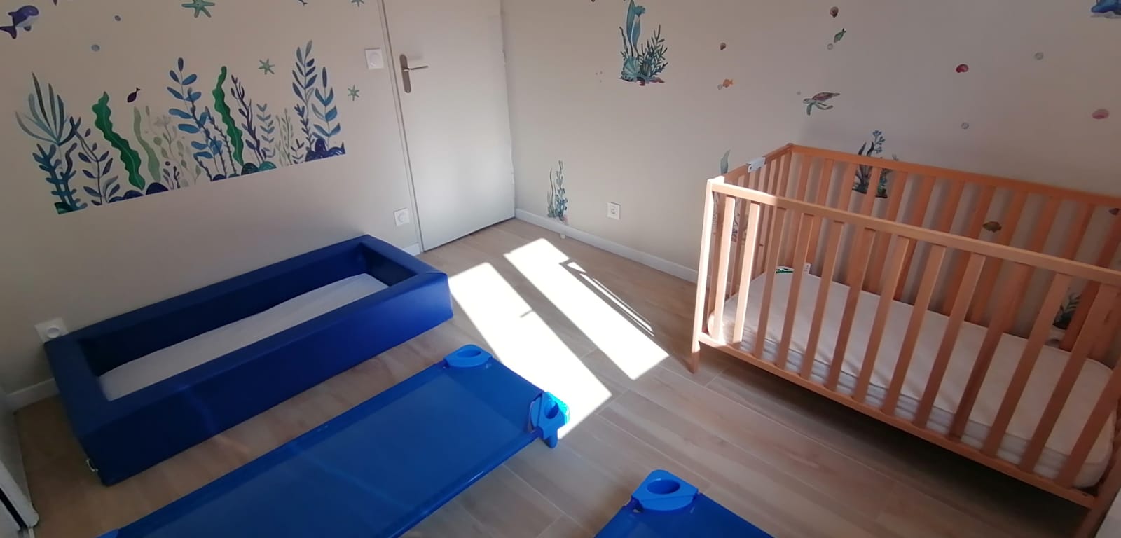 Salle de repos (coin bébés)